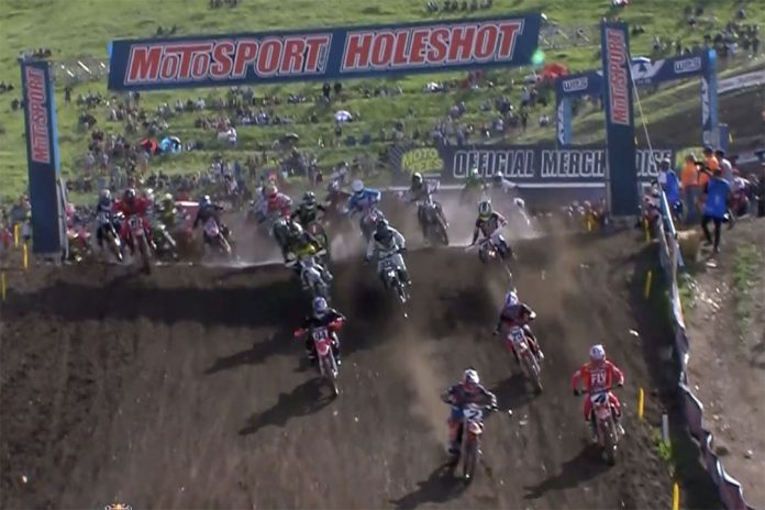 2019 Thunder Valley Motocross National Results and Coverage - moto 2 start
