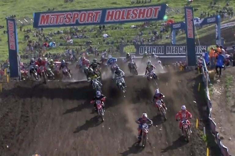 2019 Thunder Valley Motocross National Results and Coverage - moto 2 start