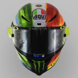 Valentino Rossi and AGV Reveal 2019 Mugello Pista GP R Helmet - front