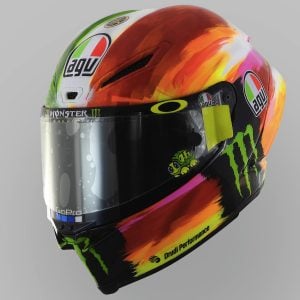 Valentino Rossi and AGV Reveal 2019 Mugello Pista GP R Helmet 3/4 left