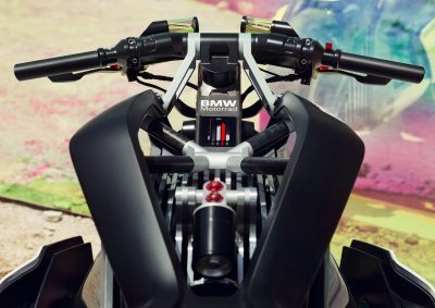 BMW motorcycle front end DC Roadster