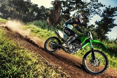 2020 Kawasaki KLX300R roost