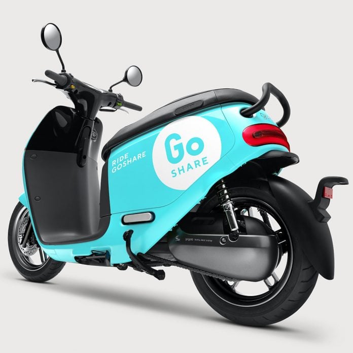 Electric Scooter Ridesharing