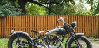 Rare Crocker Big Tank & Flying Merkel Twin to Barber Bonhams 1940 Crocker Big Tank