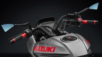 Suzuki Katana clip-ons