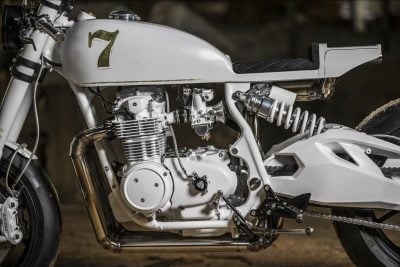 Duke Motorcycles Honda CB500 Four Café Racer - French retromod motorcycle