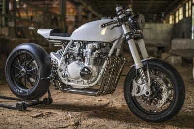 Duke Motorcycles Honda CB500 Four Café Racer - custom retromod motorcycle