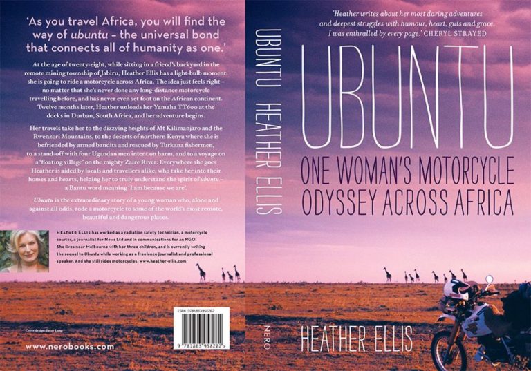 <em>Ubuntu – One Woman’s Motorcycle Odyssey Across Africa</em>  Review
