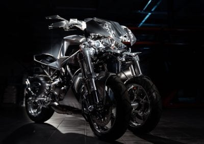 GOC Niken Customized Bike front end