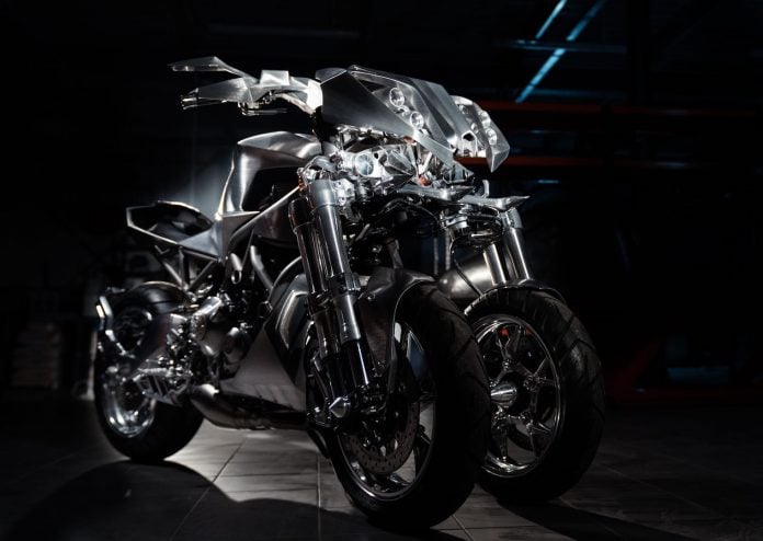 GOC Niken Customized Bike front end