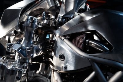 GOC Niken Customized Bike swingarm