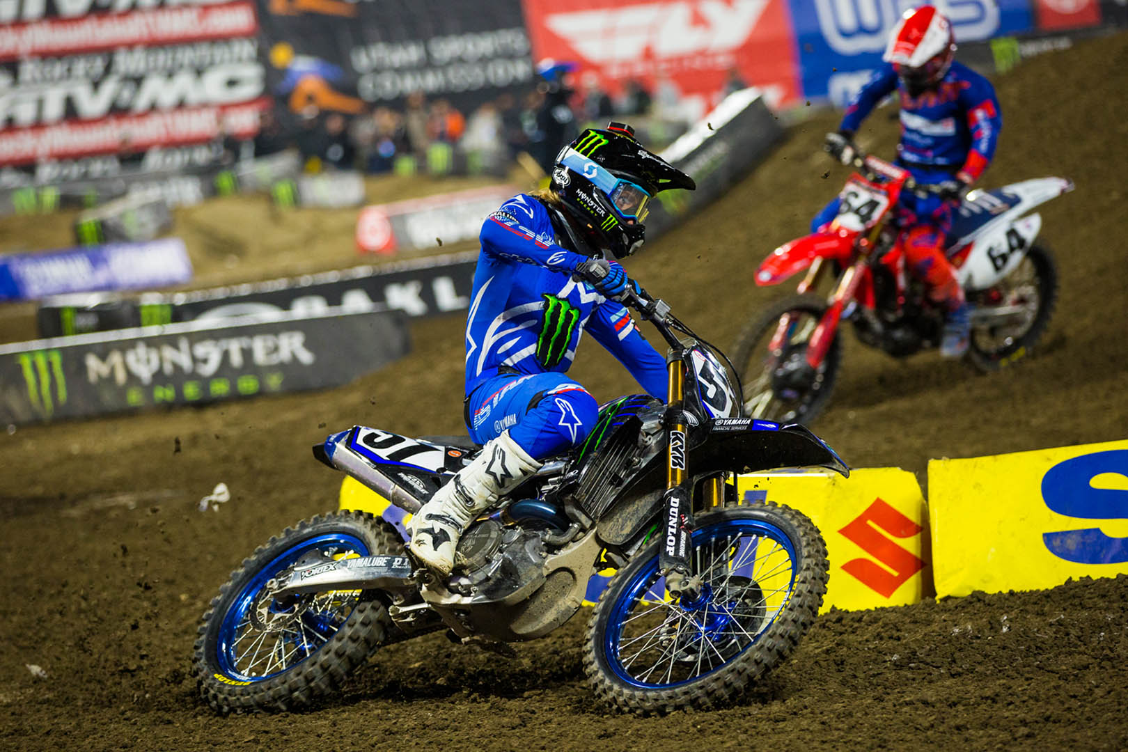 2020 Anaheim 1 Supercross Results - Justin Barcia and Vince Friese