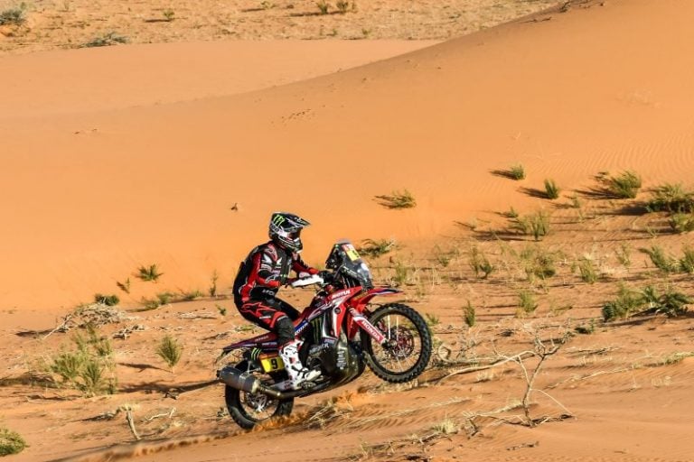 America’s Brabec Enters Rest Day with Lead at 2020 Dakar Rally