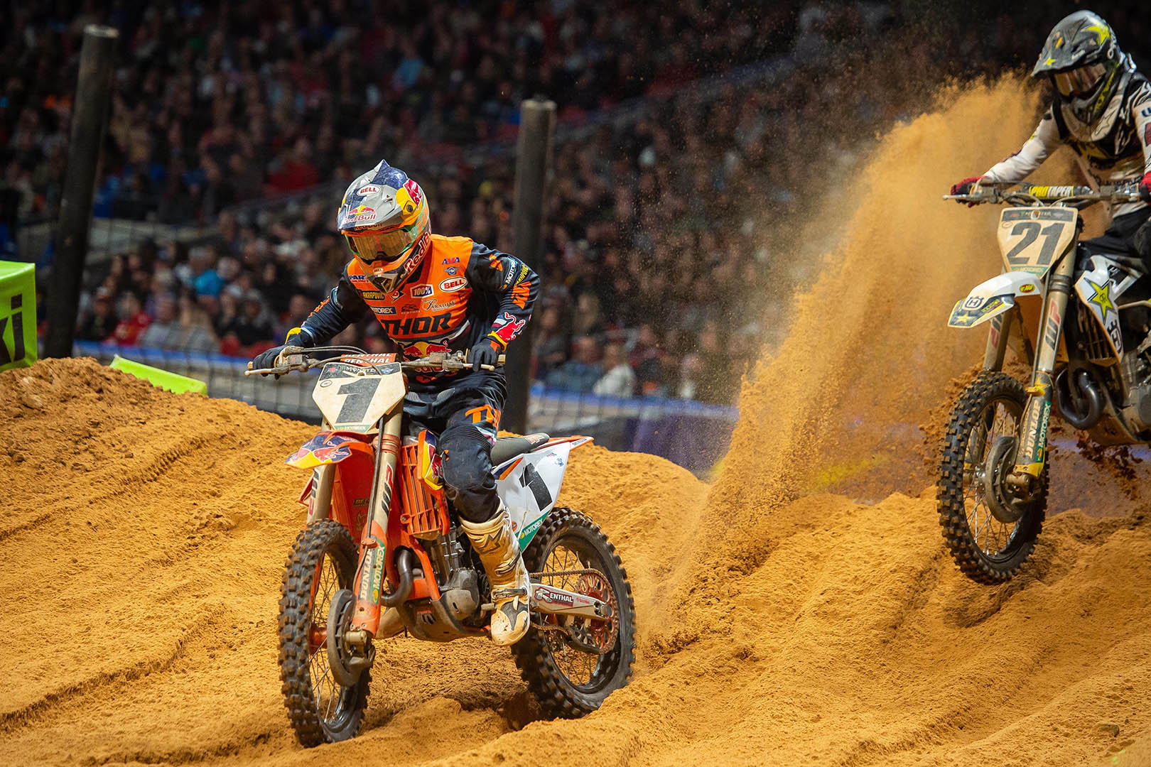 2020 Atlanta Supercross Results - Cooper Webb and Jason Anderson