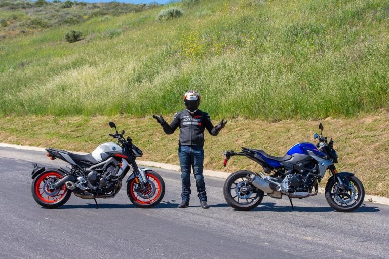 2020 BMW F 900 R vs. Yamaha MT-09 Comparison: Fun Under $9k