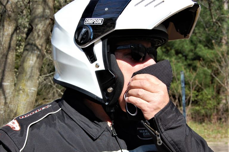COVID-19 Countermeasure: Mask and Helmet Can Work Together