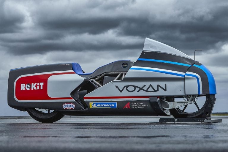 Voxan Wattman Land Speed Record Electric Motorcycle First Look