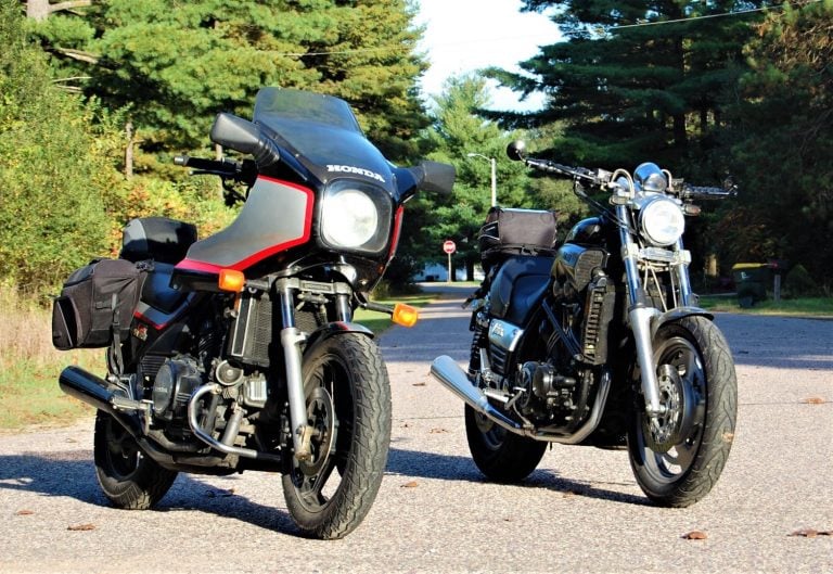 Honda V65 Sabre or Yamaha Vmax: V4s Head-to-Head