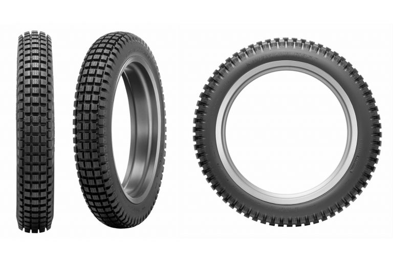 Dunlop K950 Motorcycle Tire First Look: Trials Pattern For Dual-Sport