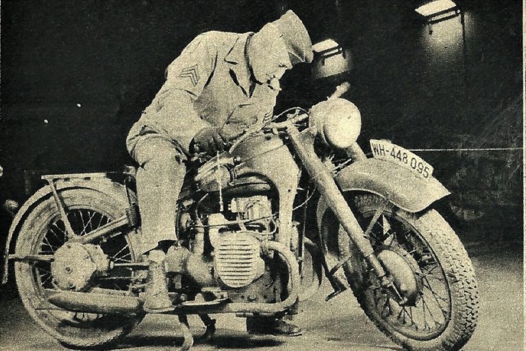 BMW Motorcycles in WWII