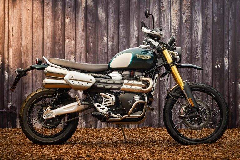 Charity Auction for 2022 Triumph Scrambler 1200 Steve McQueen Edition