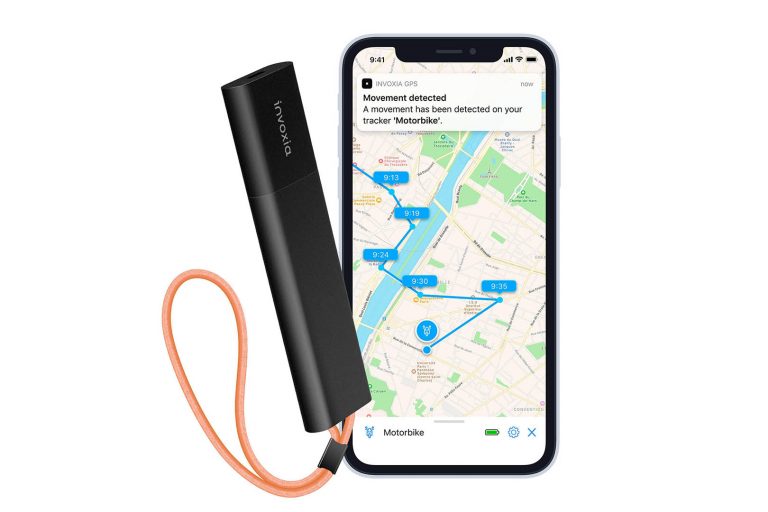 Invoxia Cellular GPS Tracker Review: Motorcycle Anti-Theft Device