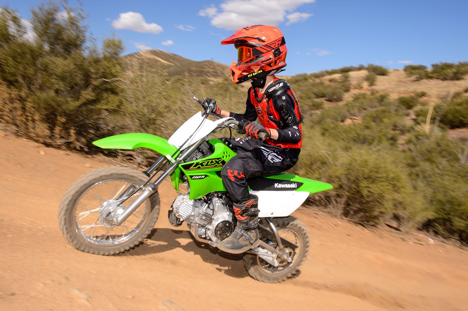 Kawasaki dirt bike for 12 year old hotsell