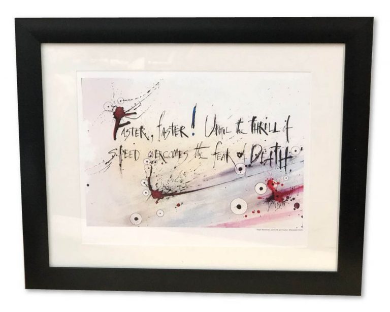 Aerostich x Hunter S. Thompson x Ralph Steadman = Motorcycle Riding