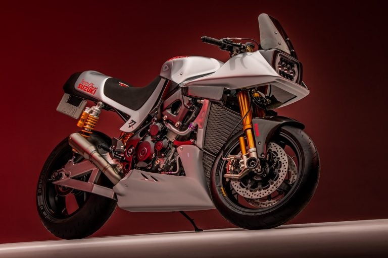 Team Classic Suzuki Katana World Superbike Resto-Mod: Inside Look