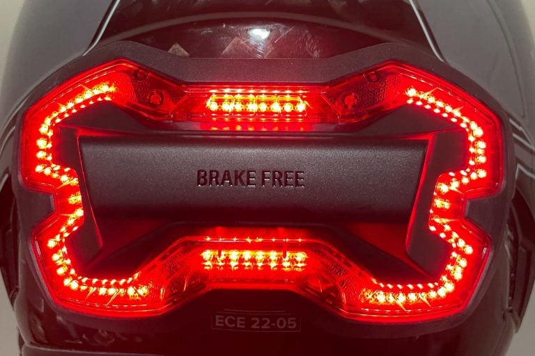 Brake Free Light Review [Helmet-Mounted Increased Visibility]
