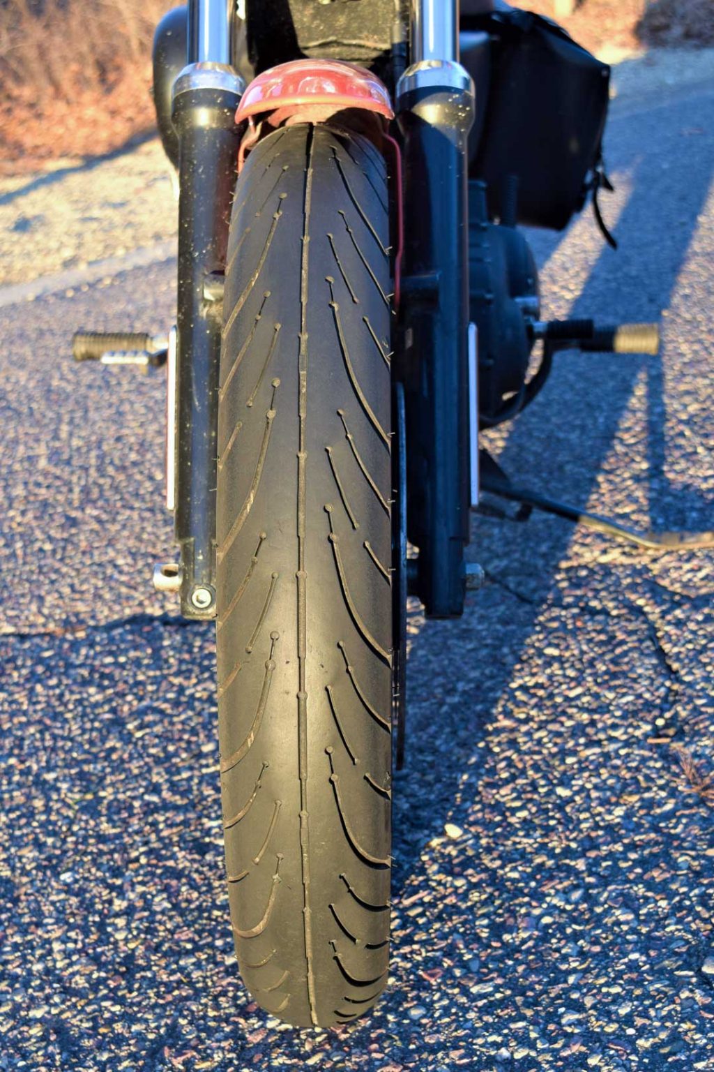 Dunlop Elite 4 Tires Review Long Term Test on a Sportster
