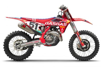 2022 GasGas MC 450F Troy Lee Designs Justin Barcia
