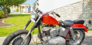 Johnny Depp’s Cry-Baby 1955 Harley-Davidson KH Auction: Bidding On