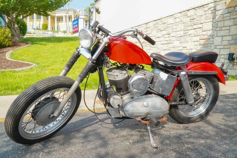Johnny Depp’s Cry-Baby 1955 Harley-Davidson KH Auction: Bidding On
