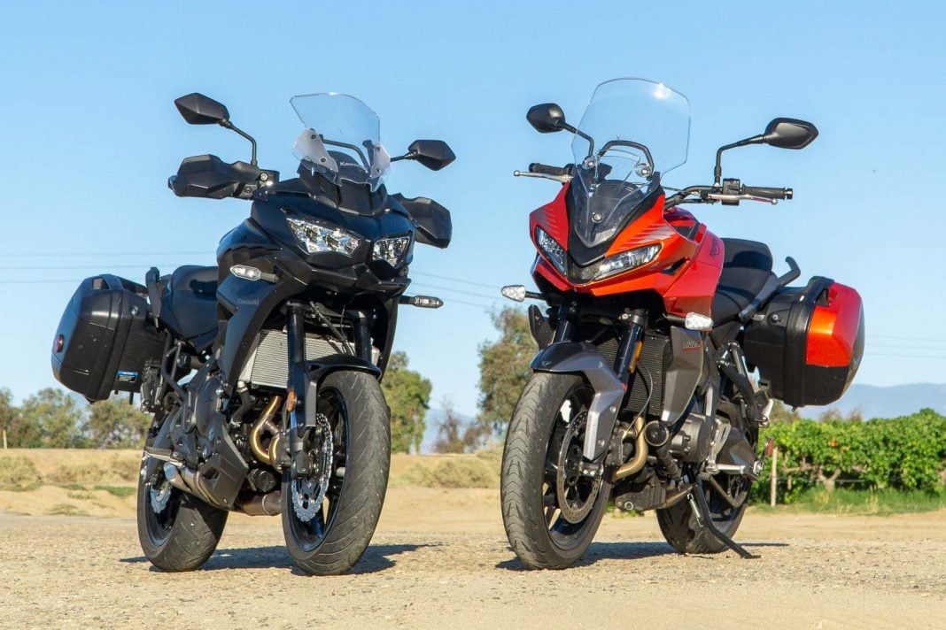 2022 Kawasaki Versys 650 LT vs. Triumph Tiger Sport 660 Comparison