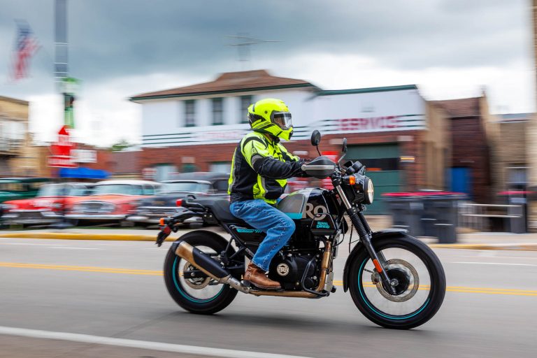 2023 Royal Enfield Scram 411 Test [First Ride In Wisconsin]
