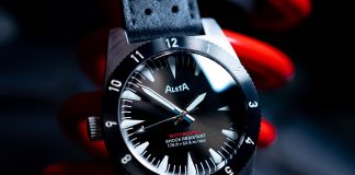 Alsta Motoscaphe 120 Watch: A Timepiece for Motorcyclists Alsta Motoscaphe 120 Watch: Motorcyclist wristwatch