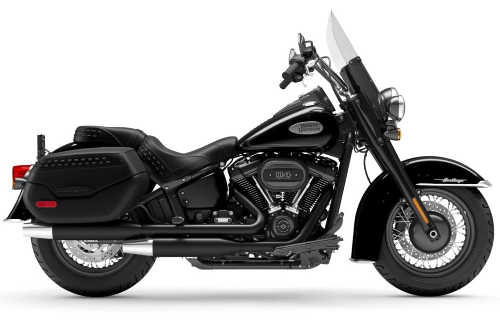 Elegantes Harley Davidson Cruiser Bike Bildernull