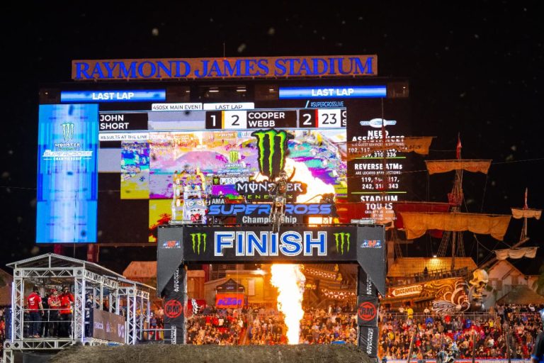 2023 Tampa Supercross Results, Video, and Coverage