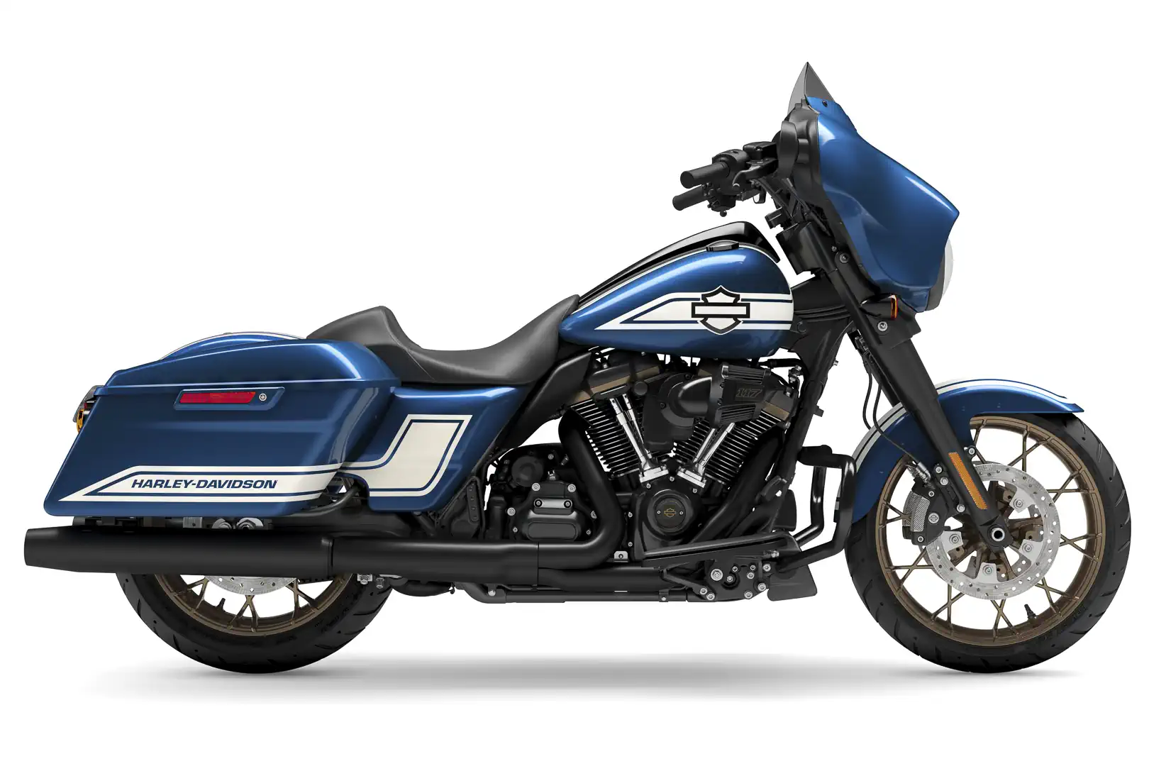 thumbnail interactive-video image 1 of Harley-Davidson Fast Johnnie Dealer Logo #1 Shop Decal – Road Glide Museum Quality 1 of 4