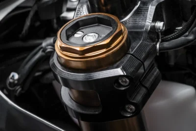 2024 Ducati DesertX Rally First Look: KYB closed-cartridge fork