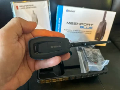 Sena MeshPort Blue unboxing