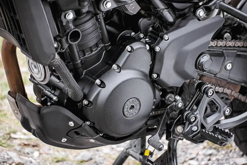 2024 Royal Enfield Himalayan Sherpa 450 single-cylinder engine