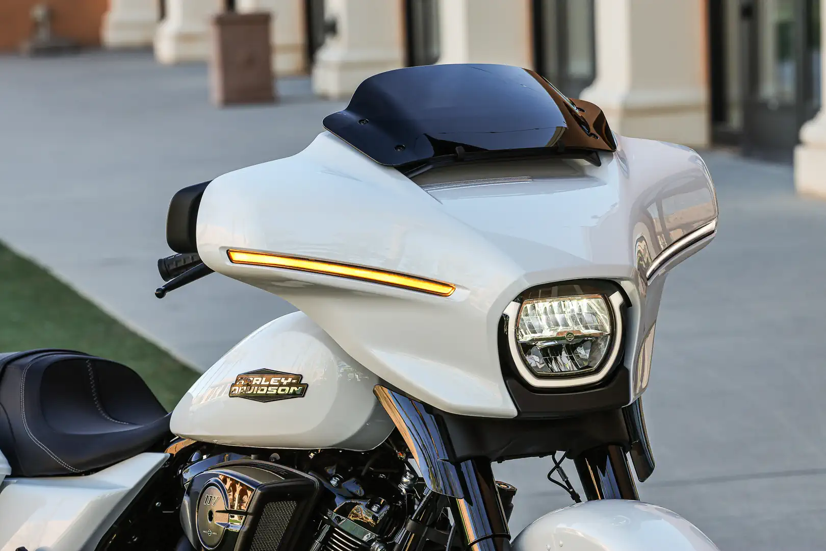 RIDROID 7" LED Halo Projector Headlight For Harley Street Glide FLHX – Hi/Lo, DRL, Turn Signal