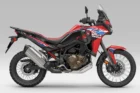 2024 Honda Africa Twin in Grand Prix Red, right side profile