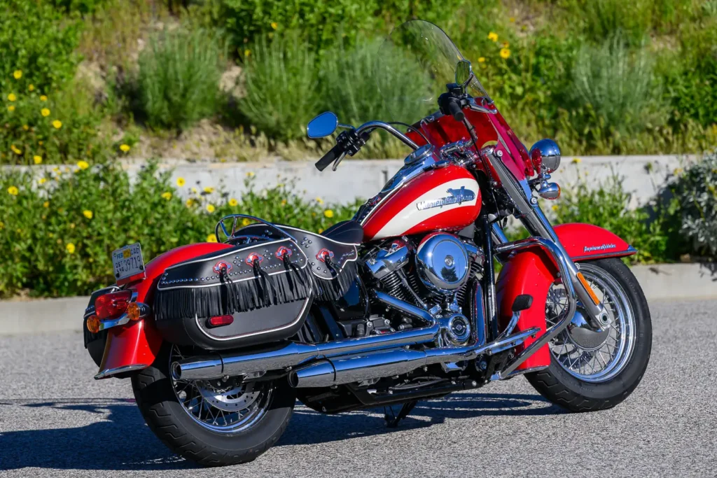 2024 Harley-Davidson Hydra-Glide Revival parked on a hillside road, right side view