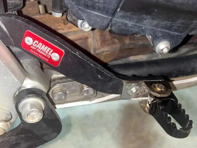 Camel ADV The Fix Brake Pedal Folding Tip Review [Ténéré 700]