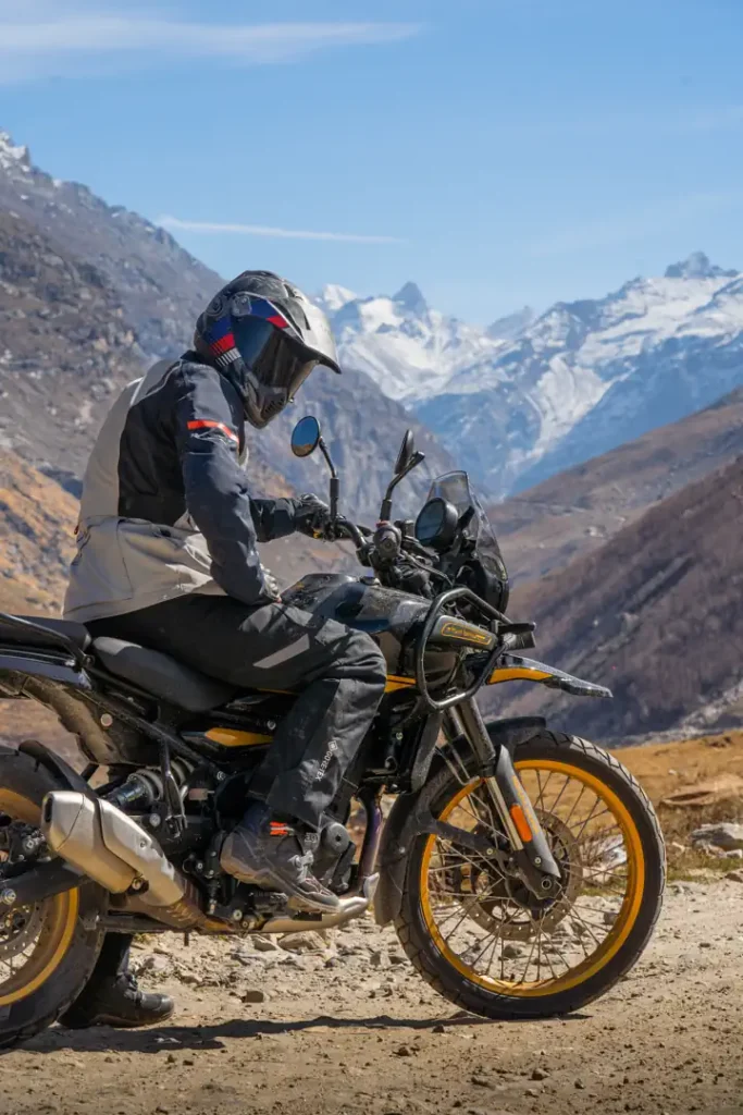 Ultimate Motorcycling 20th Anniversary - Nic de Sena on a Royal Enfield