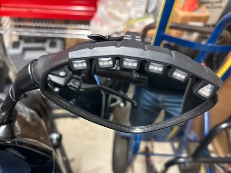 Rider Shield 360 Ride Vision 2 Pro Review: LCDs on Mirror