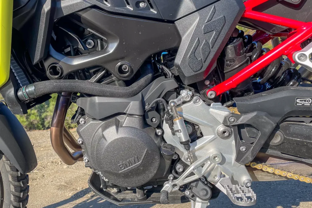 2024 BMW F 900 GS 895cc parallel-twin engine and trellis frame